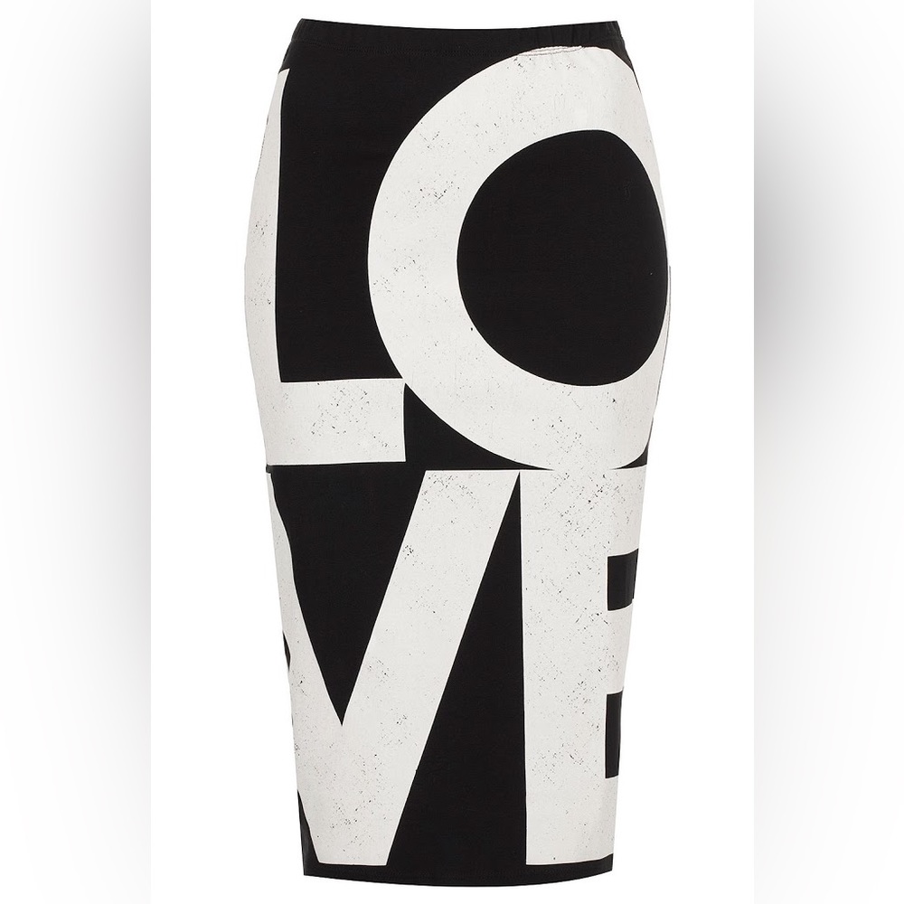 LOVE Pencil Skirt